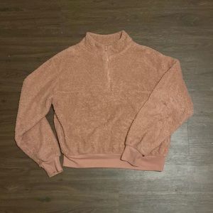 Fuzzy Over Head Jacket